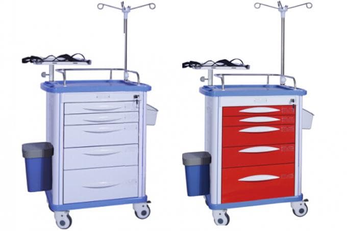 Crash Cart with ABS Drawers